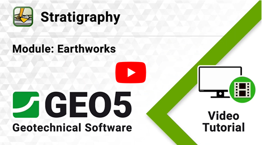 Video GEO5 Stratigrafia-Movimento Terra