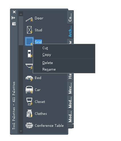 Improved Tool Palettes Customization